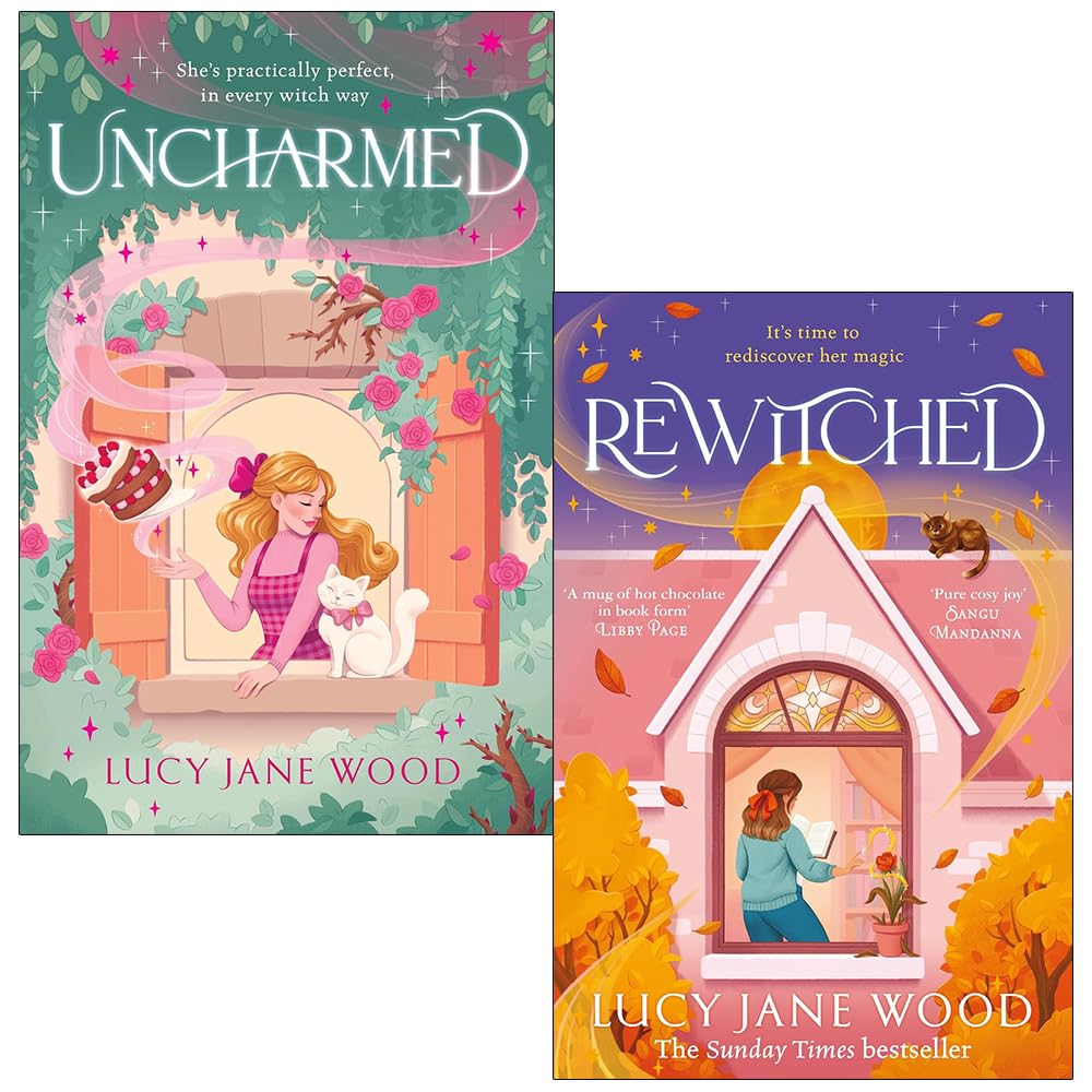 Lucy Jane Wood 2 Books Collection Set (Uncharmed(HB) & Rewitched)