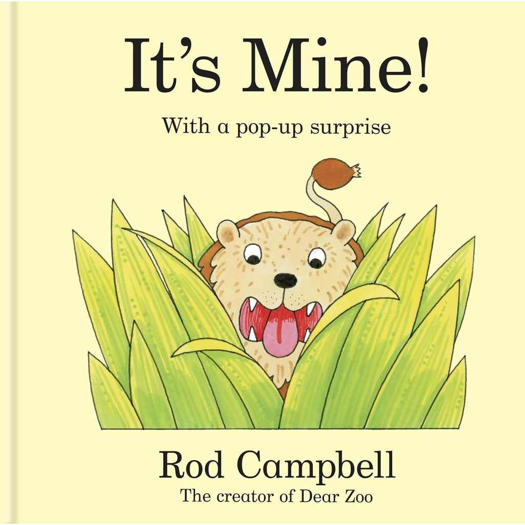 It's Mine!: A pop-up jungle book from the creator of Dear Zoo by Rod Campbell