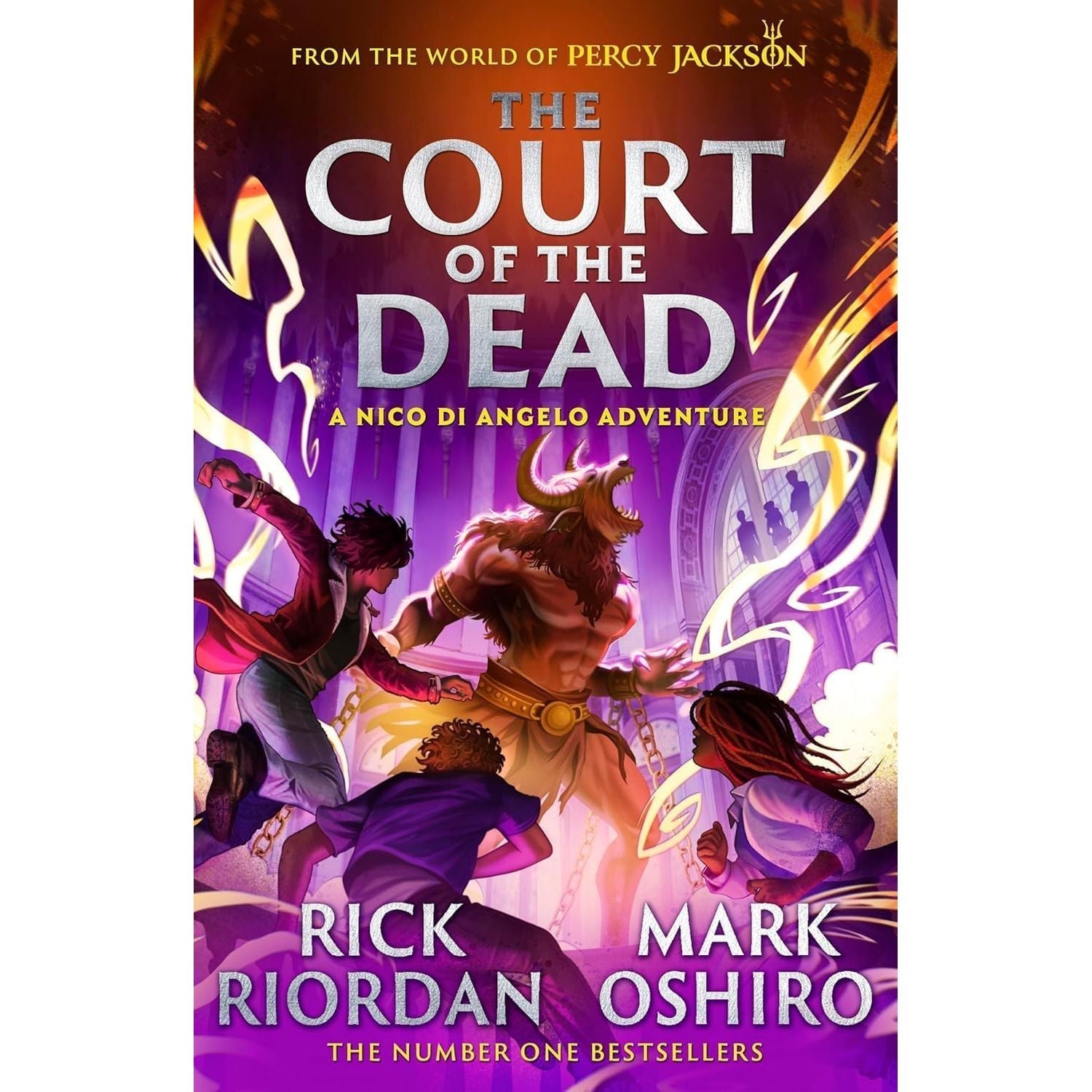 Rick Riordan Percy Jackson & The Nico Di Angelo Adventures Series 9 Books Collection Set (Lightning Thief, Sea of Monsters, Titan's Curse)