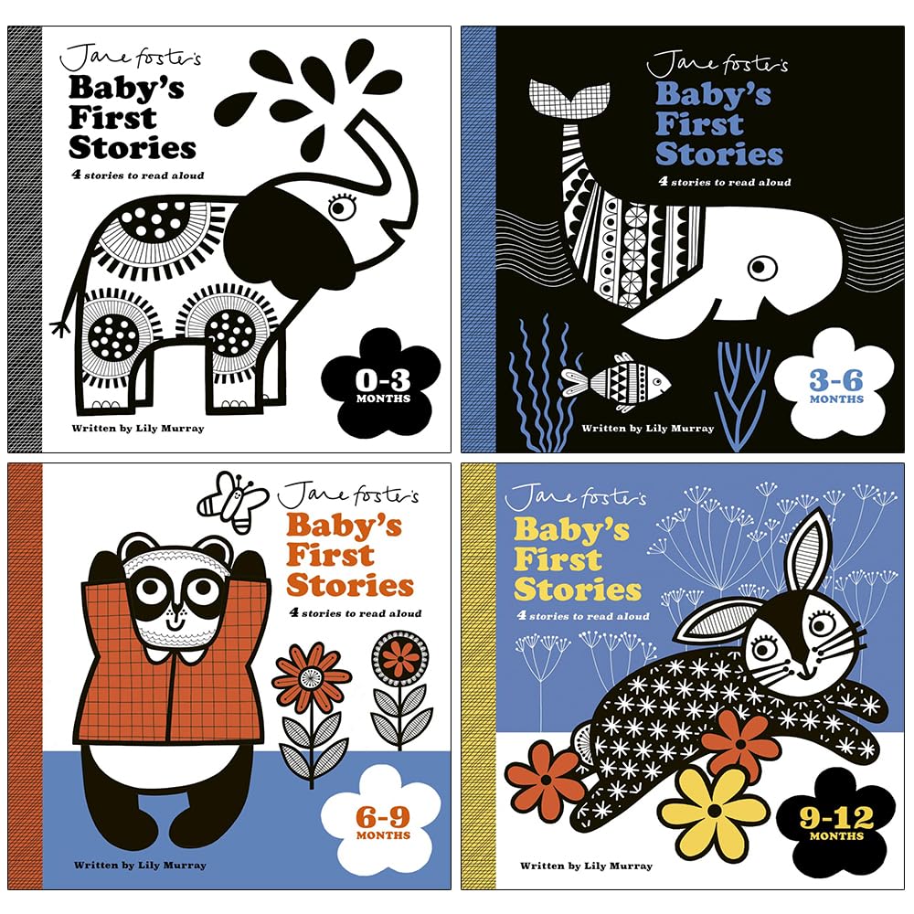 Jane Foster's Baby's First Stories 4 Books Collection Set By Lily Murray