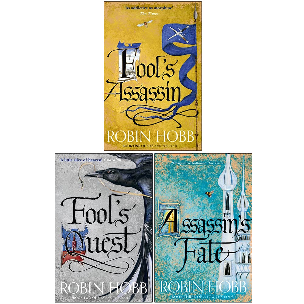 Fitz and the Fool series 3 Books Collection Set by Robin Hobb