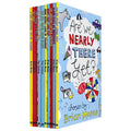 Childrens Poems Collection 10 Books Set (A Sea Creature Ate My Teacher My Gang,They Think It's All Over, I'm In Love With A Slug,Evil Doctor Mucus Spleen,Short Visit Long Stay and More)