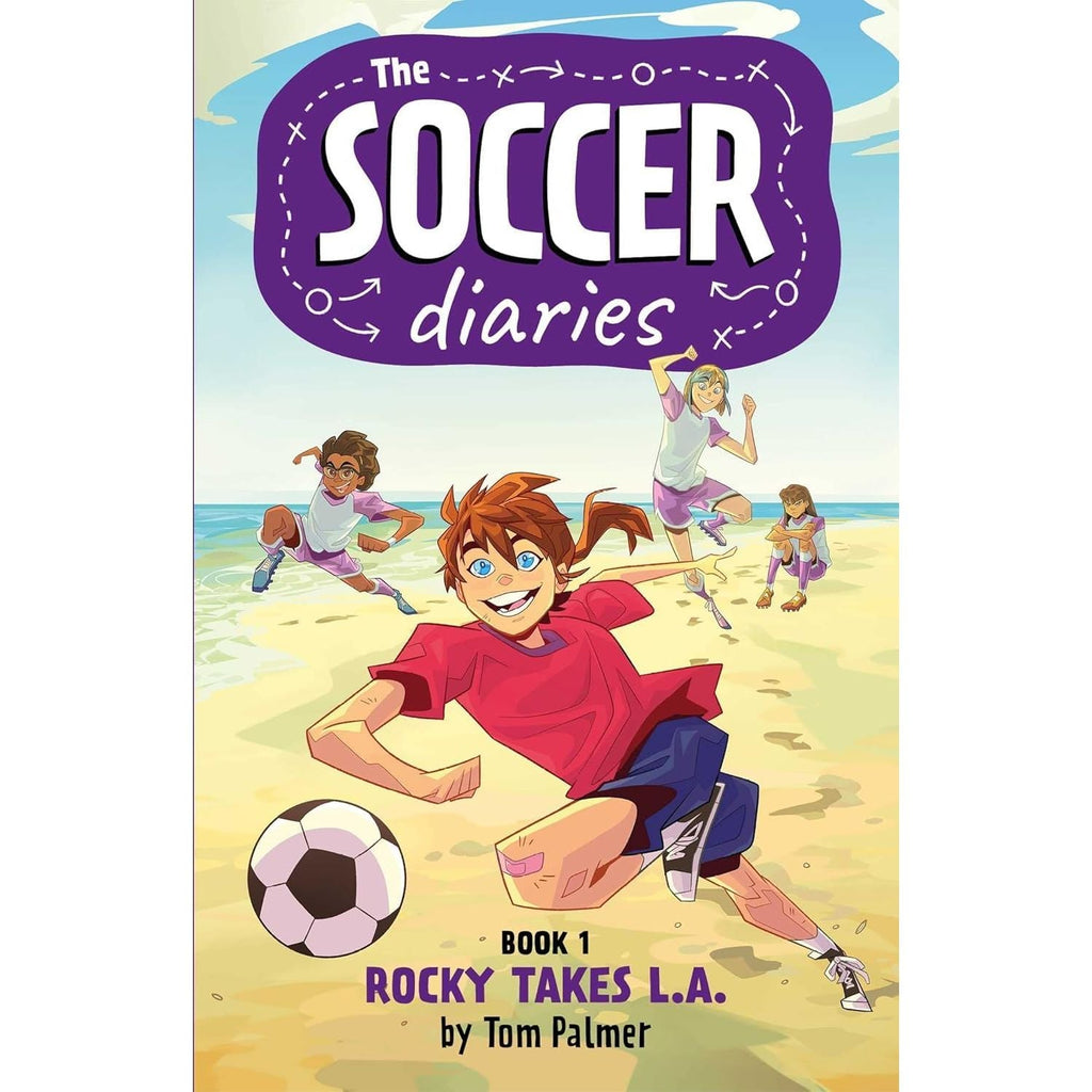 The Soccer Diaries 4 Books Collection Set by Tom Palmer (Rocky Takes L.A., Rocky's Big Move, Rocky Goes for Goal and Rocky Takes the Lead: World Book Day 2025)