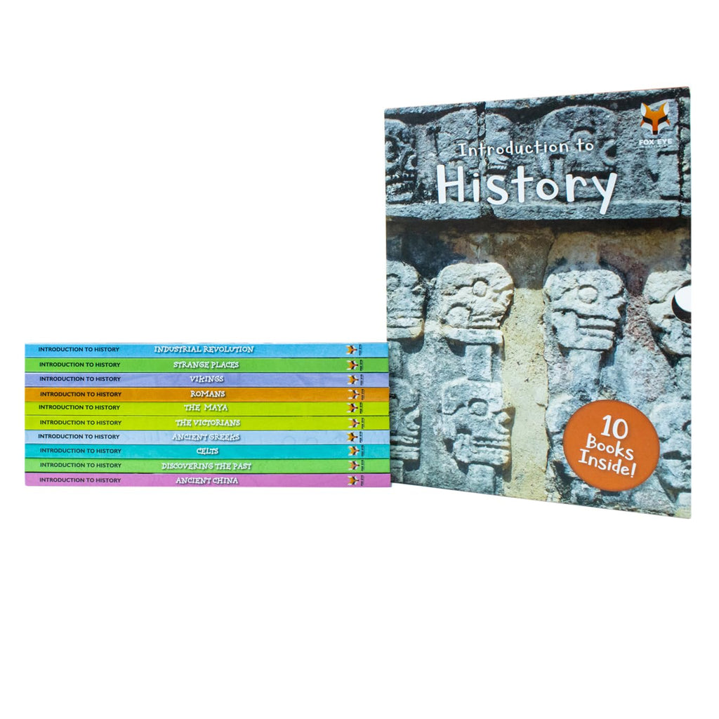 Children Introduction To History For Beginners (Series 1) 10 Hardback Book Collection Set (Ancient China, Celts, Discovering The Past)