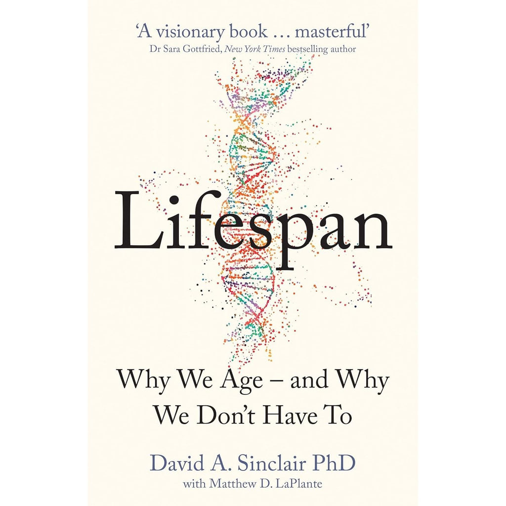 Lifespan Dr David A. Sinclair, The Telomere Effect 2 Books Collection Set