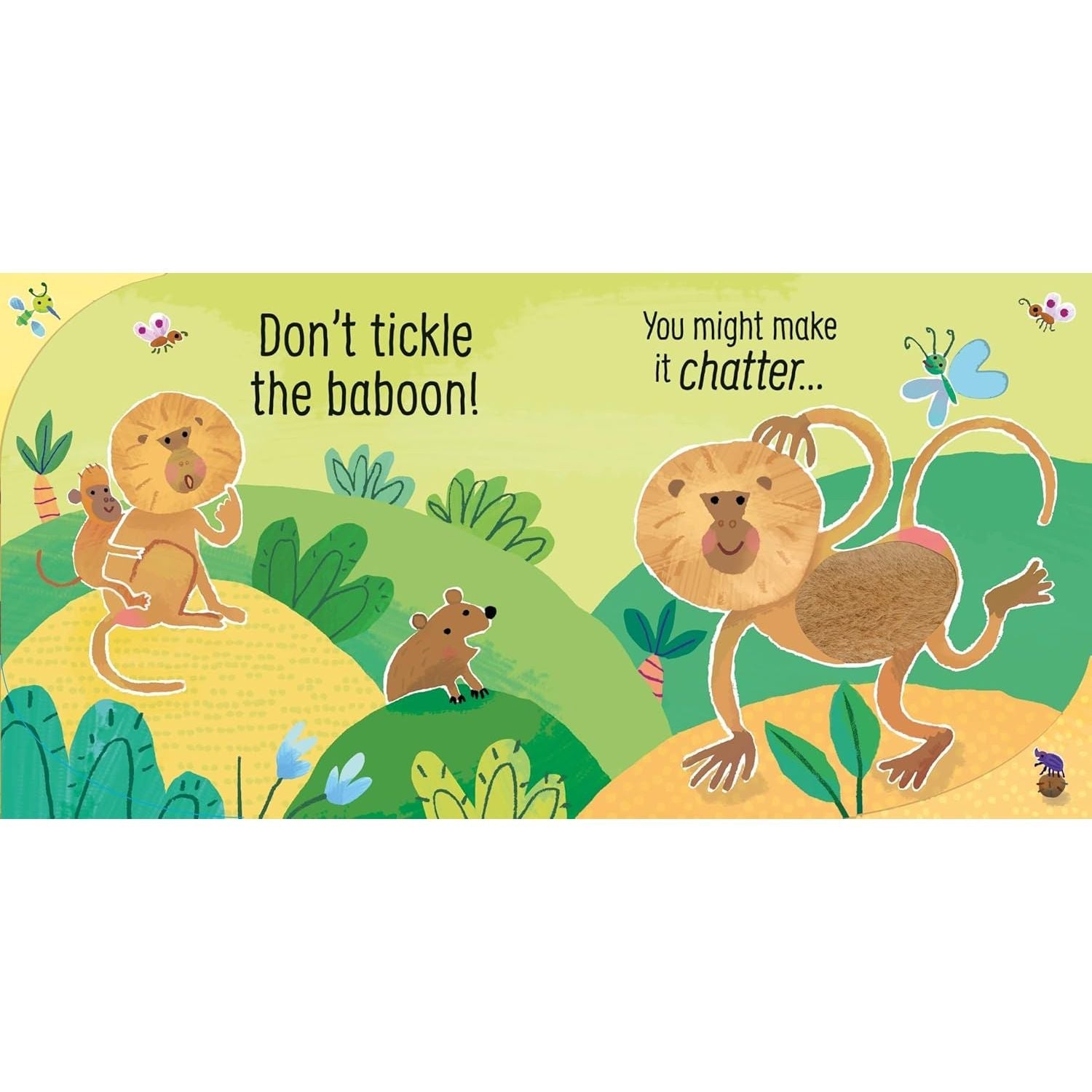 Don't Tickle the Rhino (DON’T TICKLE Touchy Feely Sound Books)