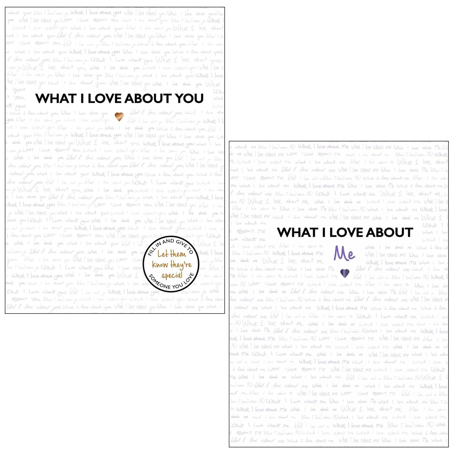 What I Love About Series 2 Books Collection Set (What I Love About You and What I Love About Me)
