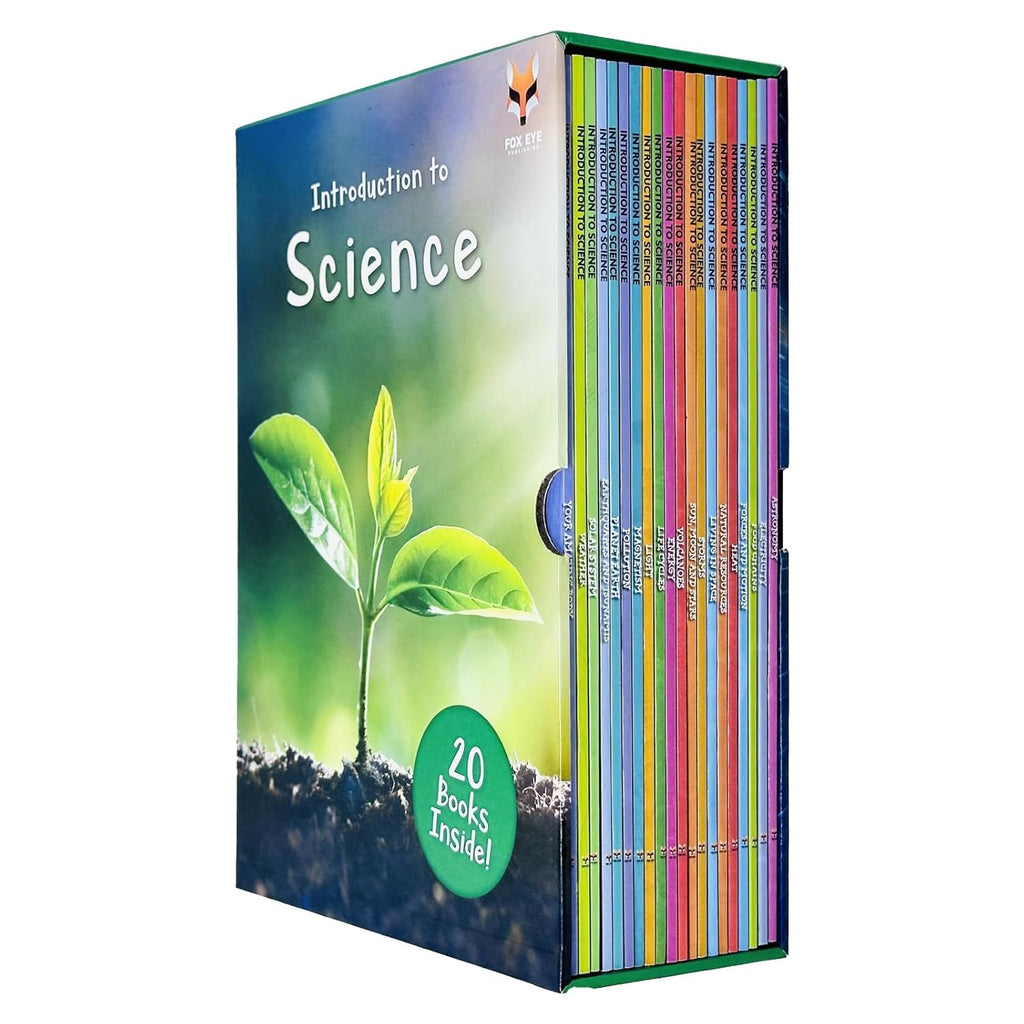 Introduction to Science for Beginners 20 Books Collection Box Set by Jasmine Brooke (Electricity, Food Chains, Forces and Motion, Heat, Natural Resources)