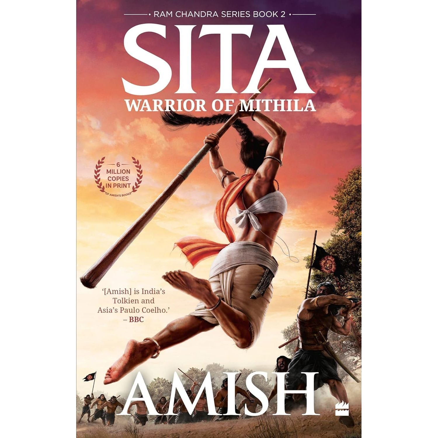 Amish Tripathi Ram Chandra Series Collection 4 Books Set (Suheldev, Sita, Raavan & War of Lanka)