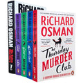 Thursday Murder Club Mysteries and We Solve Murders Series By Richard Osman 5 Books Collection Set (The Thursday Murder Club,Man Who Died Twice,Bullet That Missed,Last Devil To Die,We Solve Murders)