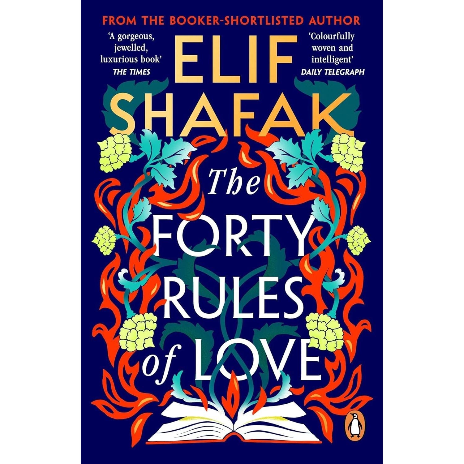 Elif Shafak 4 Books Collection Set (The Architects Apprentice, The Island of Missing Trees, The Forty Rules of Love and The Bastard of Istanbul)