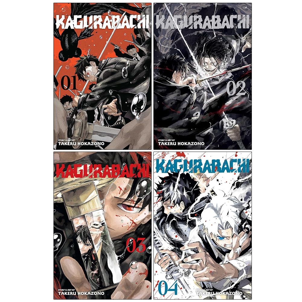 Kagurabachi Volume 1-4 Books Collection Set By Takeru Hokazono
