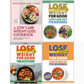The Low Carb Weight-Loss Cookbook [], Low Carb Diet for Beginners, The Keto Diet for Beginners, Slow Cooker Diet For Beginners 4 Books Collection Set