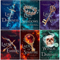 Lady of Darkness Series 6 Books Collection Set By Melissa K. Roehrich (Lady of Darkness, Lady of Shadows, Lady of Ashes, Lady of Embers, Lady of Starfire and Winds of Darkness)