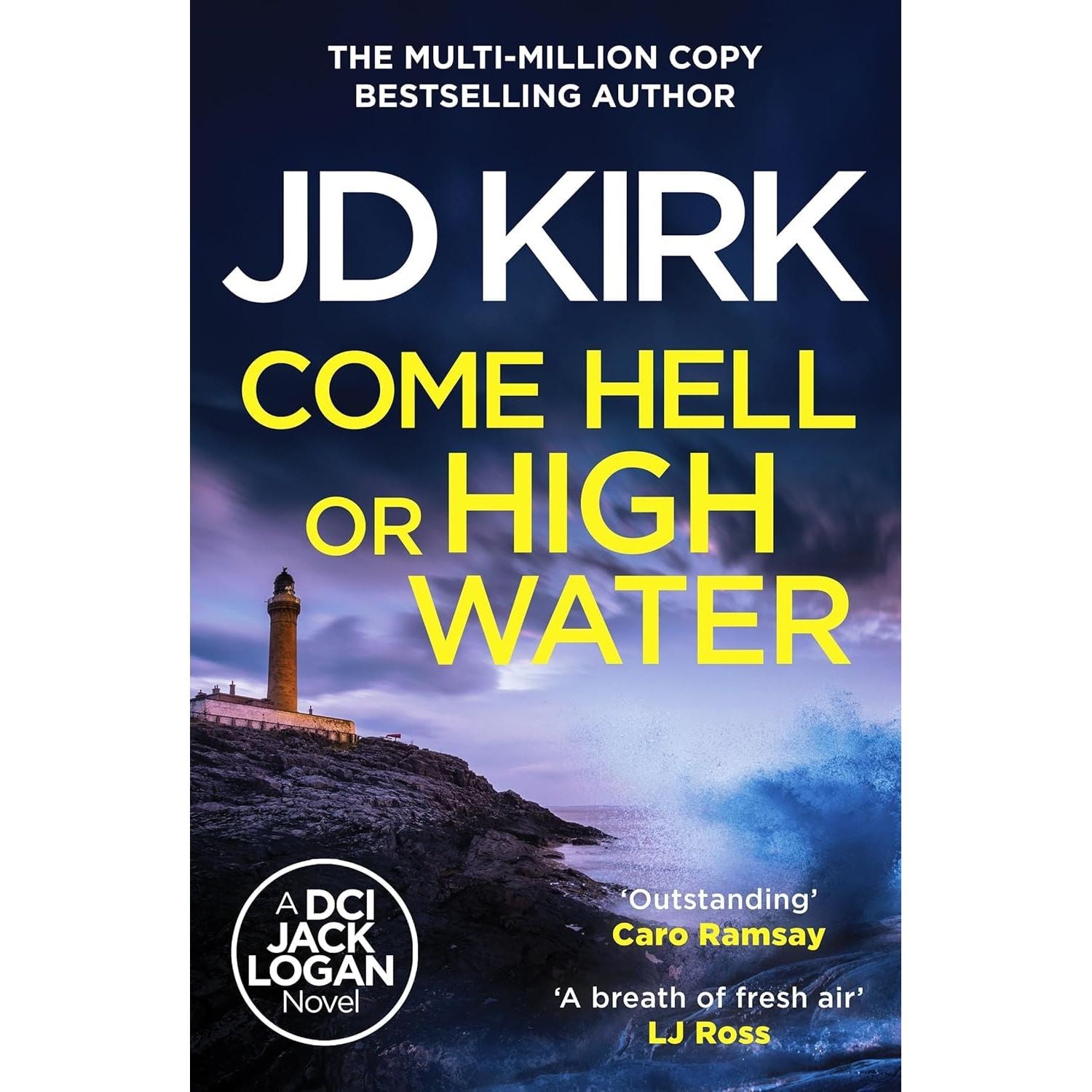 DCI Logan Crime Thrillers (13-20) Collection 8 Books Set by JD Kirk (In Service of Death, Where the Pieces Lie)