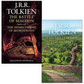 J. R. R. Tolkien 2 Books Collection Set (The Battle of Maldon together with The Homecoming of Beorhtnoth and The History of the Hobbit)