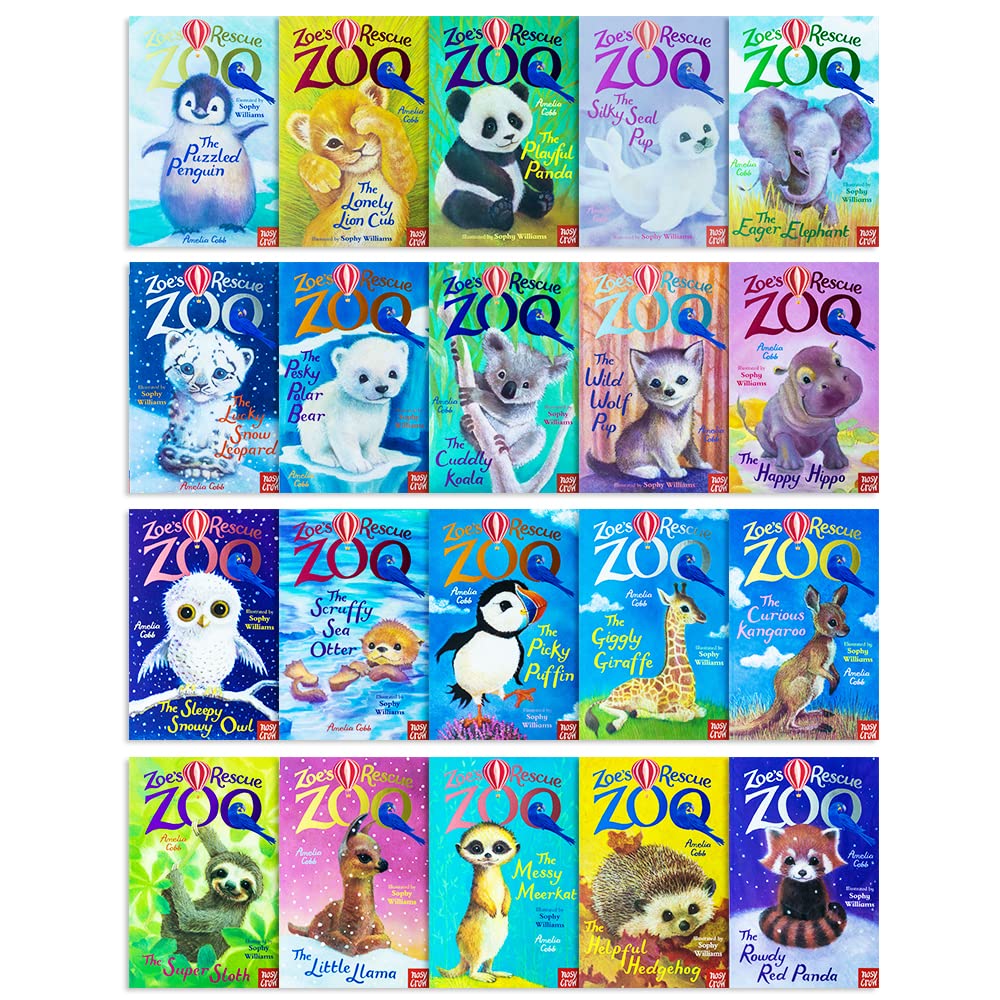 Zoe's Rescue Zoo 20 Books Collection Set By Amelia Cobb Paperback