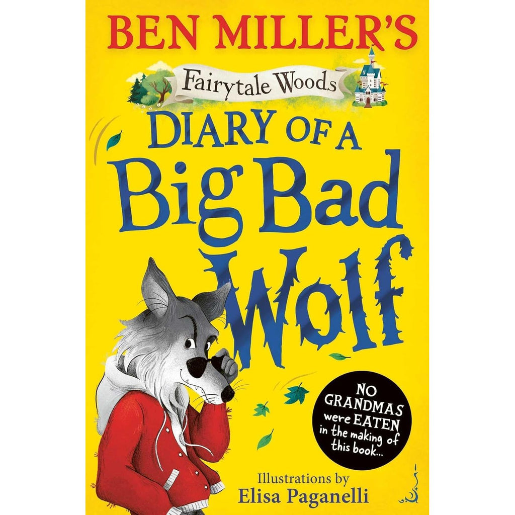 Fairytale Woods Series 3 Books Collection Set By Ben Miller (Diary of a Puss in Boots, Diary of a Wicked Witch & Diary of a Big Bad Wolf)