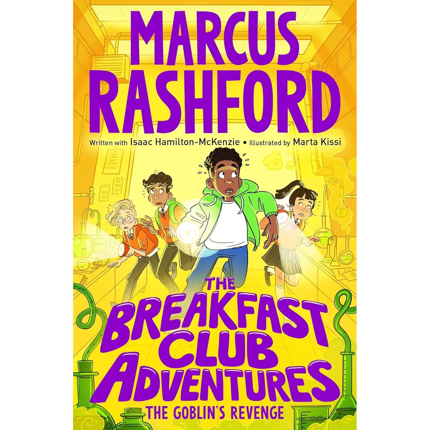 The Breakfast Club Adventures Series 3 Books Collection Set by Marcus Rashford (Books 5-7) (The Headless Ghost, The Goblin's Revenge, The Movie Monster)