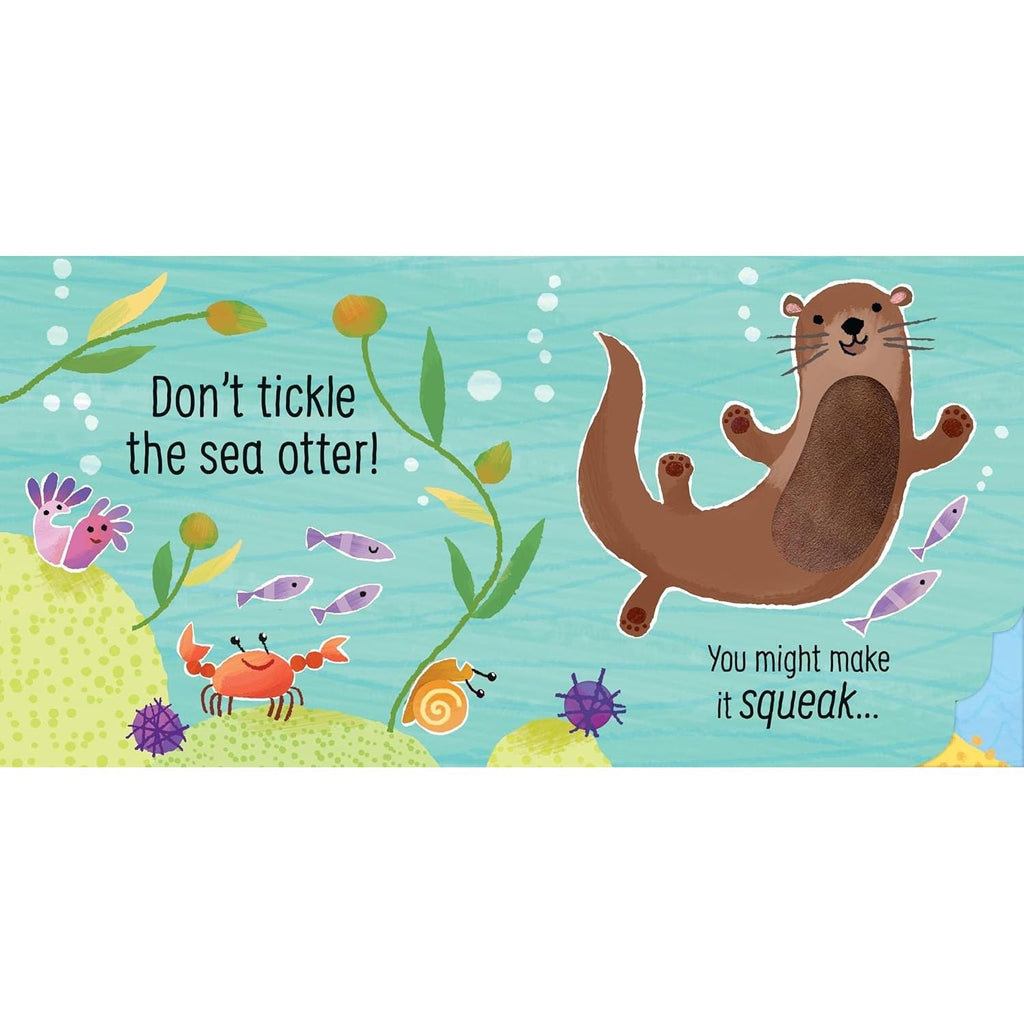 Don't Tickle the Dolphin! (DON’T TICKLE Touchy Feely Sound Books) by Sam Taplin