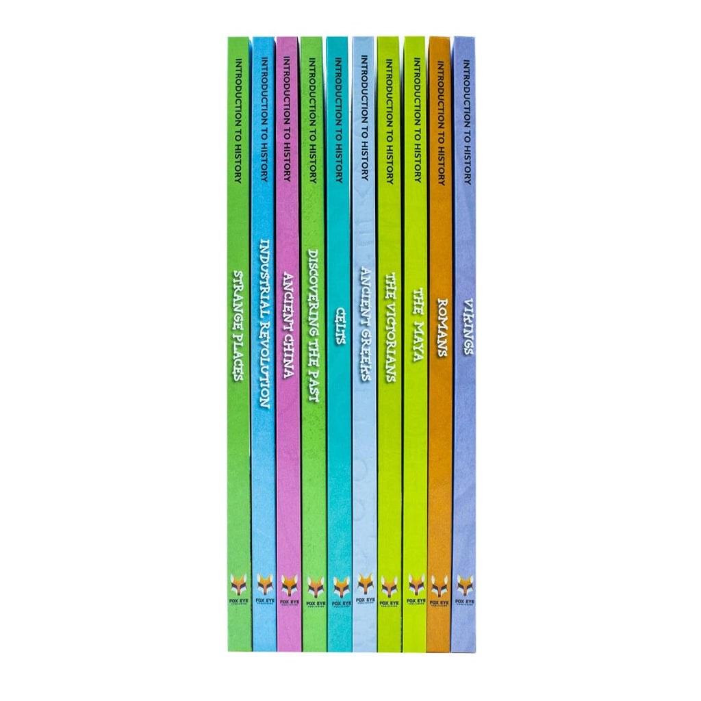 Children Introduction To History For Beginners (Series 1) 10 Hardback Book Collection Set (Ancient China, Celts, Discovering The Past)