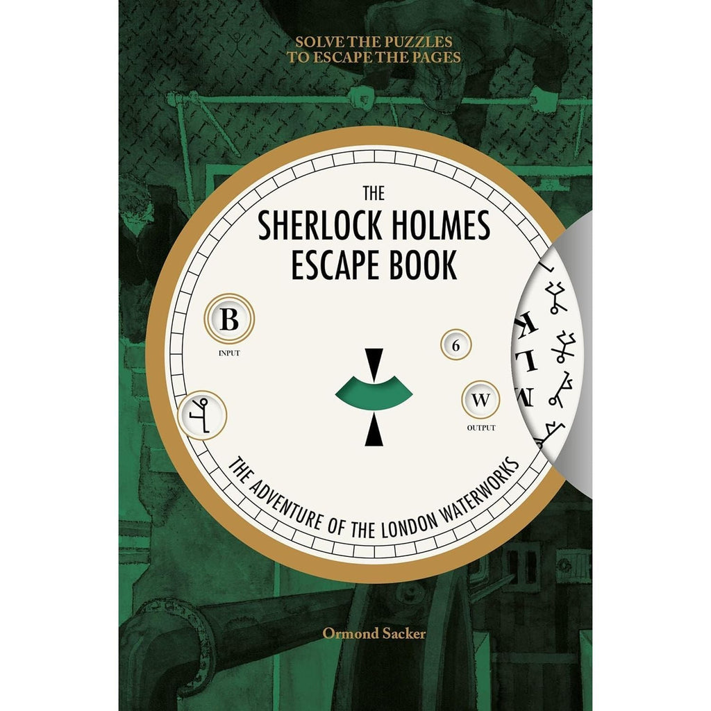 Sherlock Holmes Escape Book 5 Books Collection Set by Ormond Sacker (London Waterworks, British Museum)