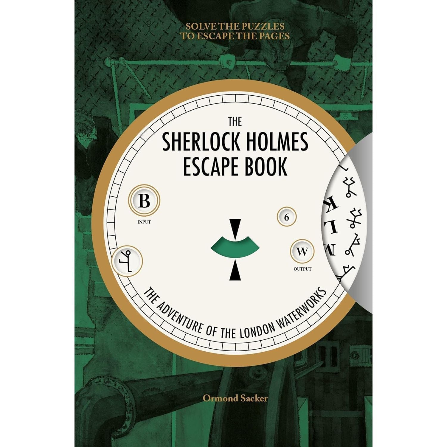 Sherlock Holmes Escape Book 5 Books Collection Set by Ormond Sacker (London Waterworks, British Museum)