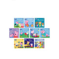 Peppa Pig 10 Book Set(Pretend Friend, George’s Friend, Doctors, Bubbles, Grandpa Pig at the Playground, Richard Rabbit Comes to Play, Pedro’s Pirate Treasure, The Toy Cupboard, Horsey Twinkle Toes, Treasure Hunt)