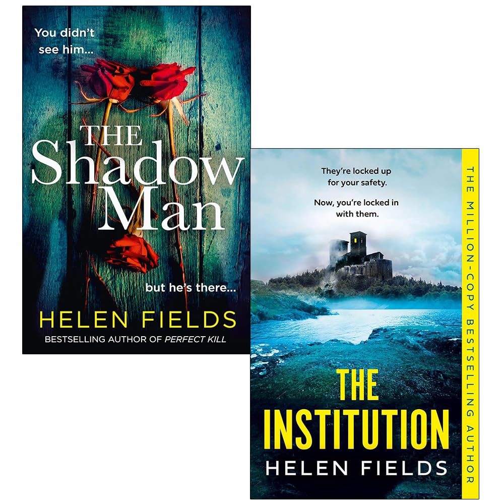 Connie Woolwine Series 2 Books Collection Set by Helen Fields (The Shadow Man and The Institution)
