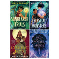 Aiden Thomas Collection 4 Books Set (The Sunbearer Trials, Celestial Monsters, Cemetery Boys, Lost in the Never Woods)