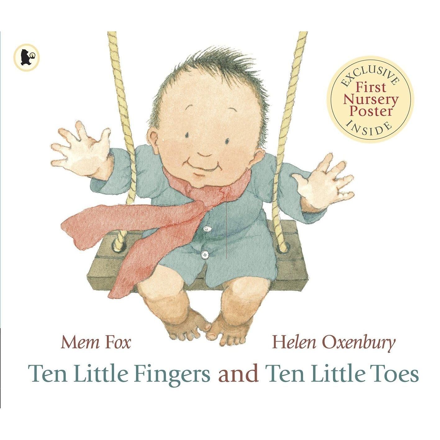 Mem Fox Collection 3 Books Set(Wilfrid Gordon Mcdonald Partridge, Where is the Green Sheep?  & Ten Little Fingers and Ten Little Toes)