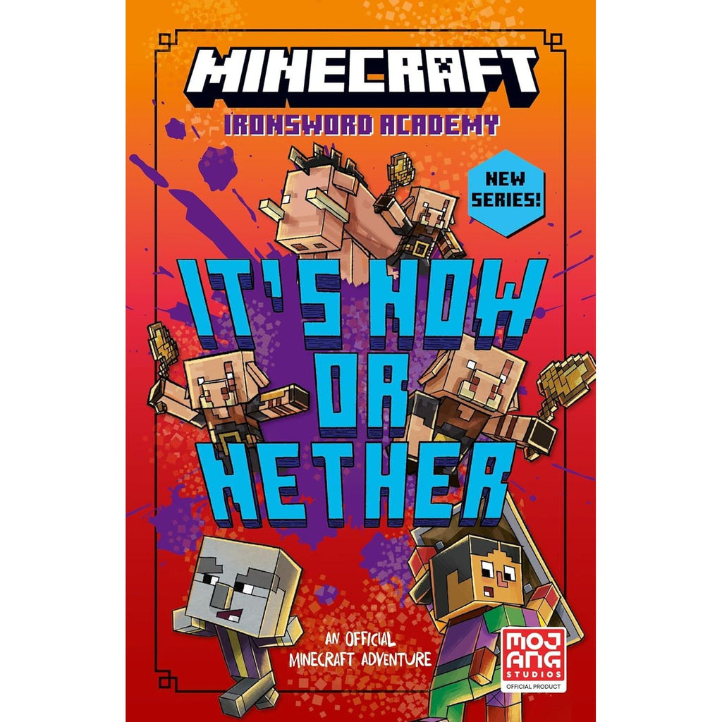 Minecraft Stonesword Saga & Ironsword Academy 8 Books Collection Set By Mojang AB (Crack in the Code, Mobs Rule, New Pets on the Block)