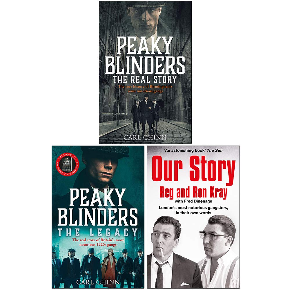 Peaky Blinders The Real Story, The Legacy, Our Story 3 Books Collection Set