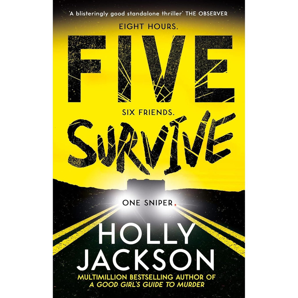 Holly Jackson 4 Books Collection Set (Kill Joy, The Reappearance of Rachel Price, Not Quite Dead Yet(HB), Five Survive)