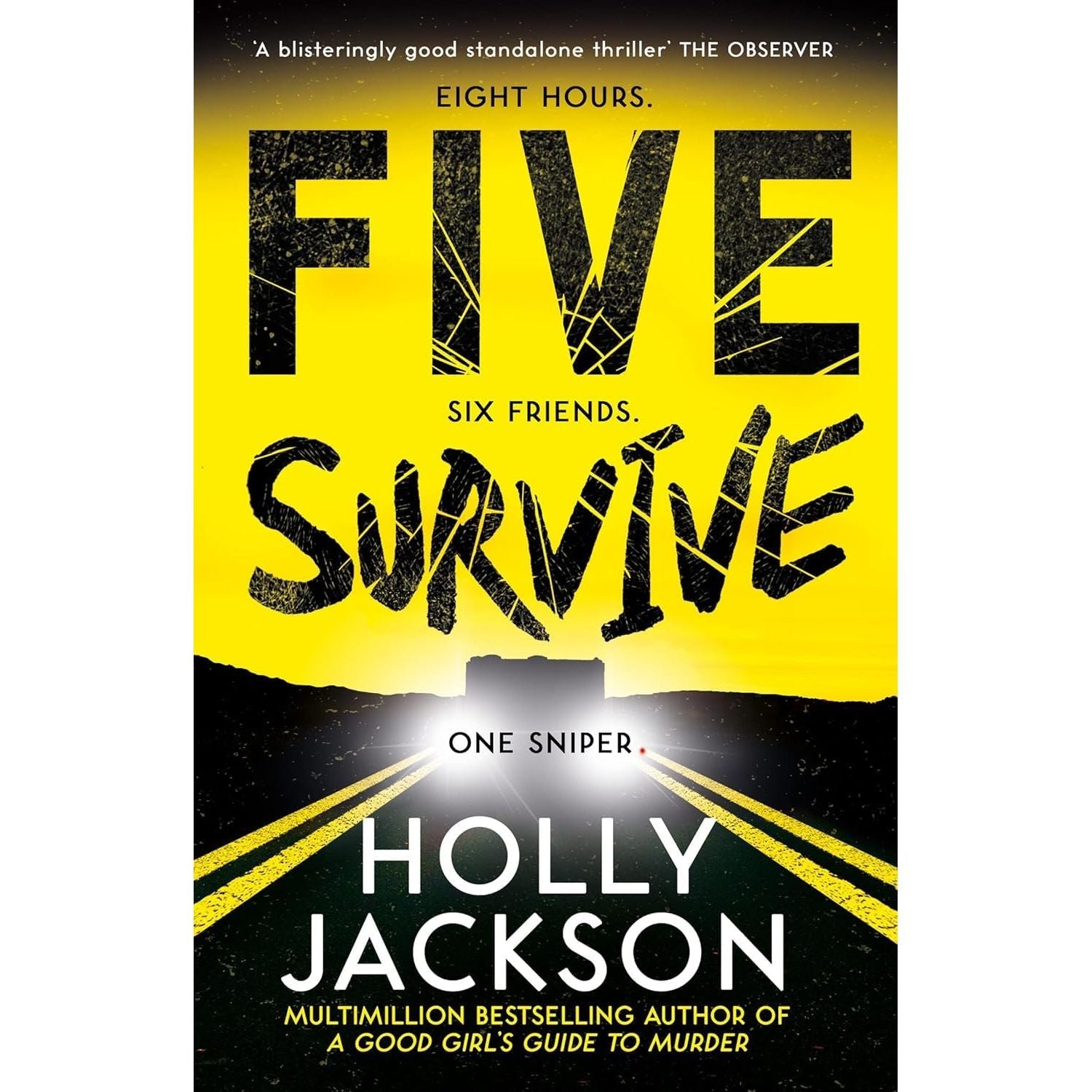 Holly Jackson 4 Books Collection Set (Kill Joy, The Reappearance of Rachel Price, Not Quite Dead Yet(HB), Five Survive)