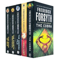 Frederick Forsyth 5 Books Collection Set (The Cobra, The Kill List, The Odessa File, The Fourth Protocol & The Dogs Of War)