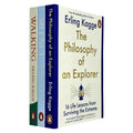 Erling Kagge 3 Books Collection Set (Walking One Step at a Time, Silence In the Age of Noise &amp; The Philosophy of an Explorer)
