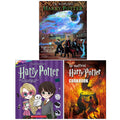 Harry Potter and the Order of the Phoenix, Wonders Around the Wizarding World, Unofficial Harry Potter Cookbook 3 Books Collection Set