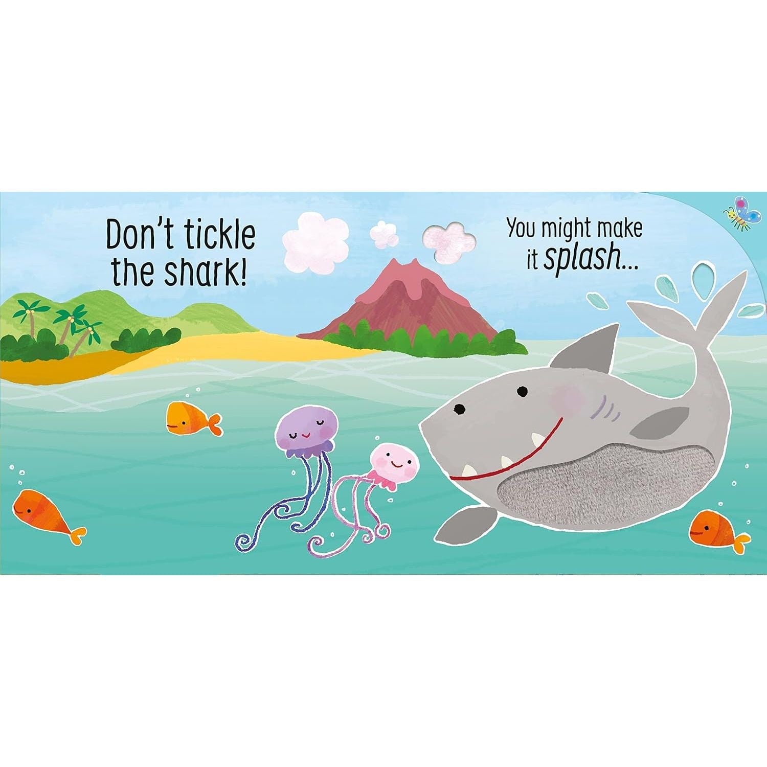 Don't Tickle the Shark! (DON'T TICKLE Touchy Feely Sound Books)
