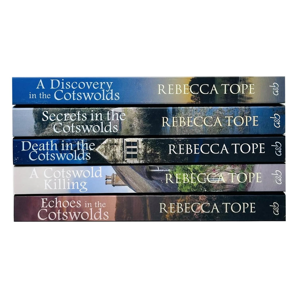 Rebecca Tope Cotswold Mysteries 5 Books Collection Set A Discovery in the Cotswolds, Secrets in the Cotswolds