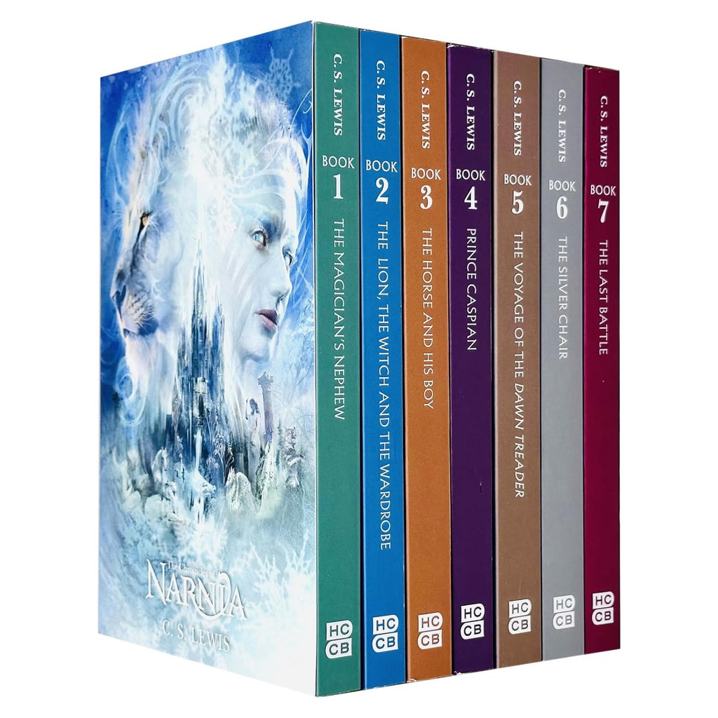 The Chronicles of Narnia 7 Books Collection Box Set By C S Lewis The Lion the Witch and the Wardrobe, The Horse and His Boy