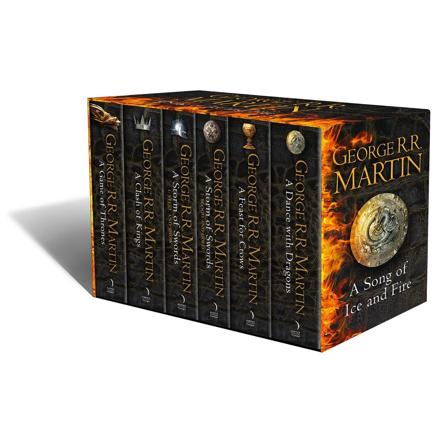 A Song of Ice and Fire Series Collection 6 Books Box Set A Game of Thrones by George R.R. Martin