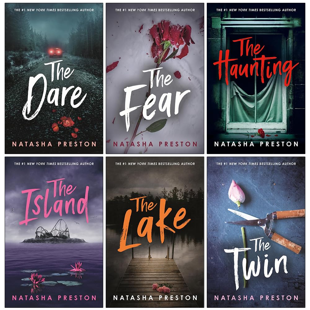 Natasha Preston Collection 6 Books Set (The Dare, The Fear, The Haunting, The Island, The Lake and The Twin)