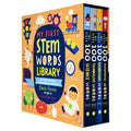 My First Stem Words Library 4 Books Collection Set By Chris Ferrie (My First 100 Science Words, Technology Words, Engineering Words and Mathematics Words)