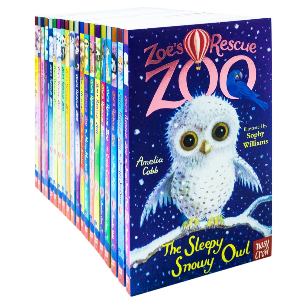 Zoe's Rescue Zoo 20 Books Collection Set By Amelia Cobb Paperback