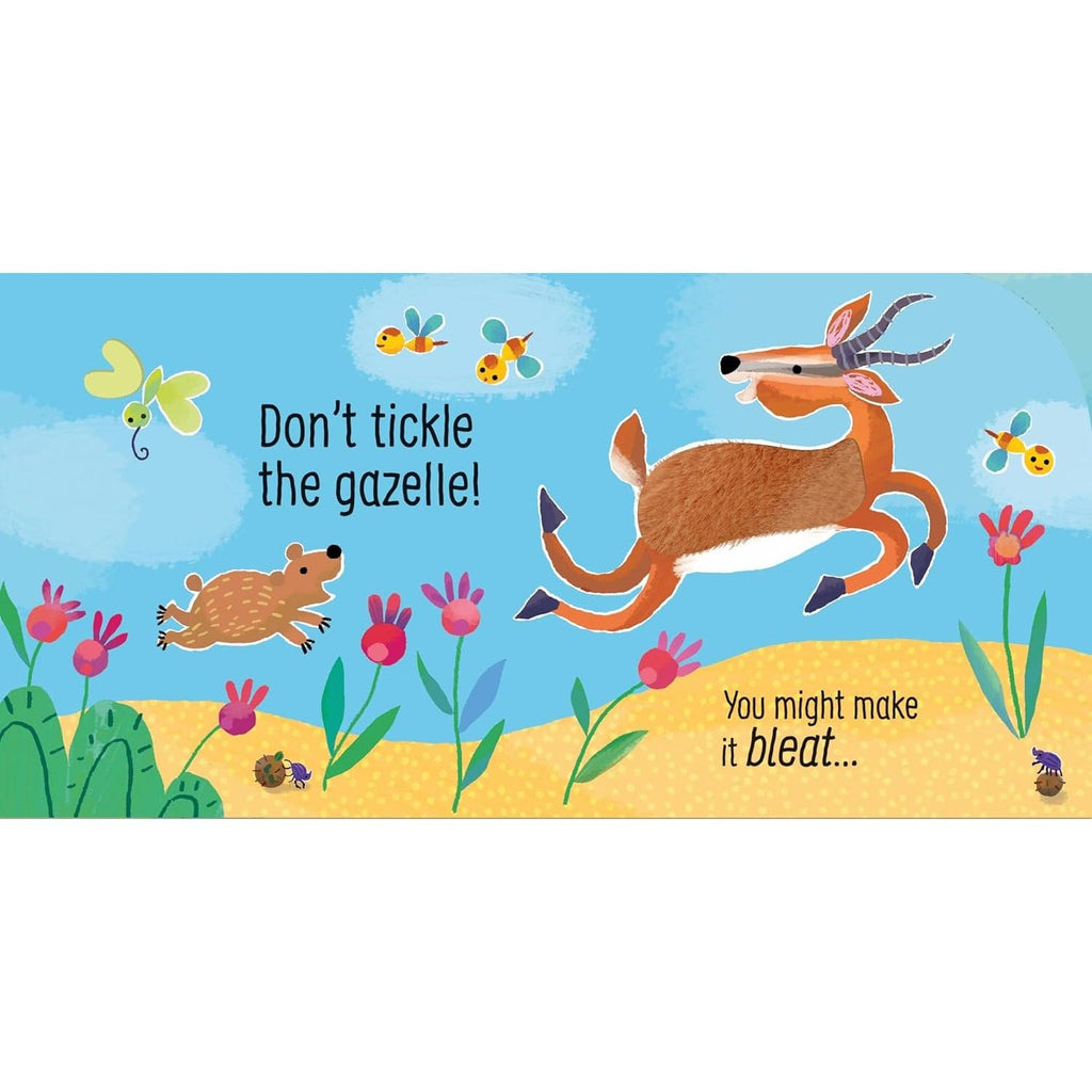 Don't Tickle the Rhino (DON’T TICKLE Touchy Feely Sound Books)