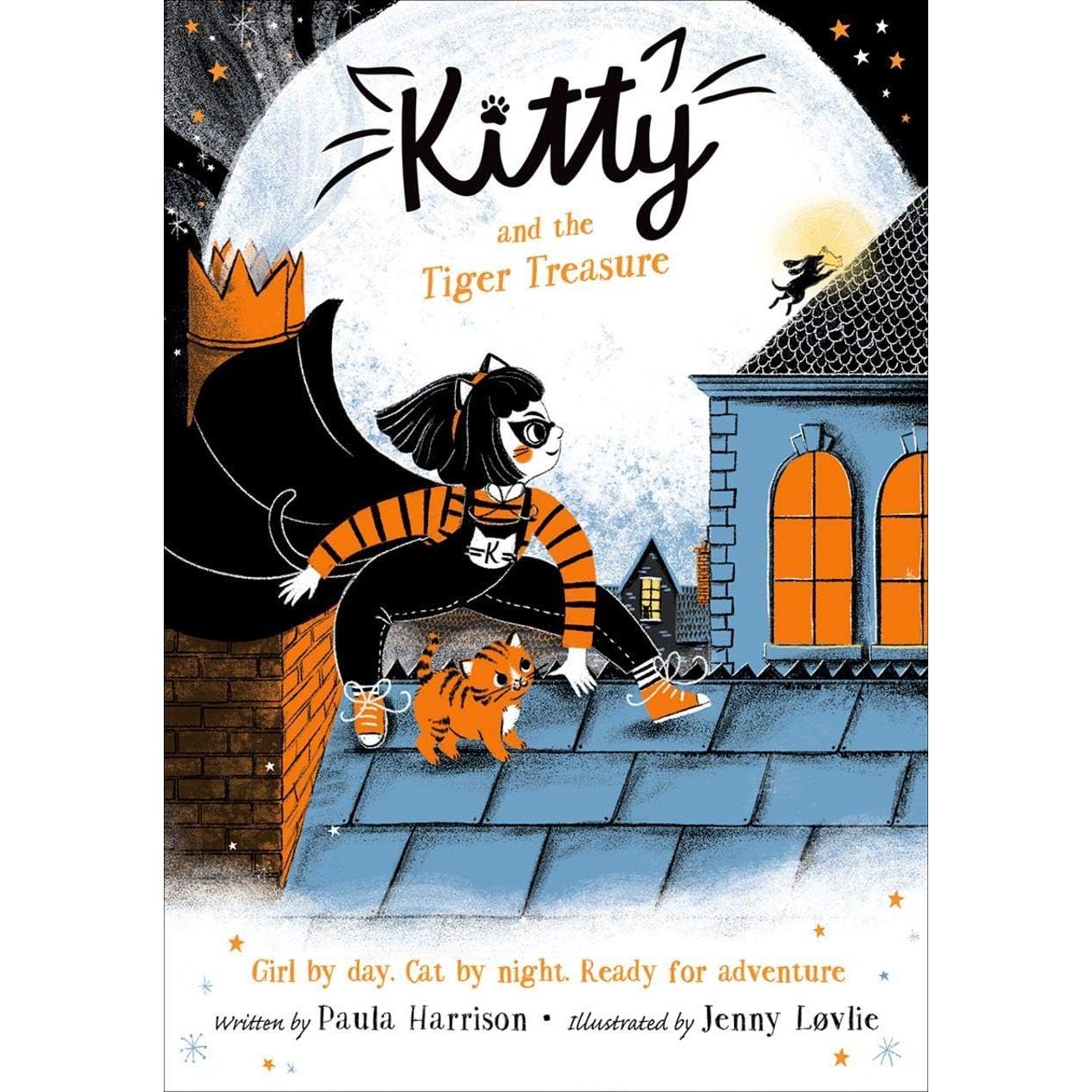 Paula Harrison Kitty Series 1-12 Books Collection Set (Moonlight Rescue, Tiger Treasure, Sky Garden Adventure, Treetop Chase, Great Lantern Race)