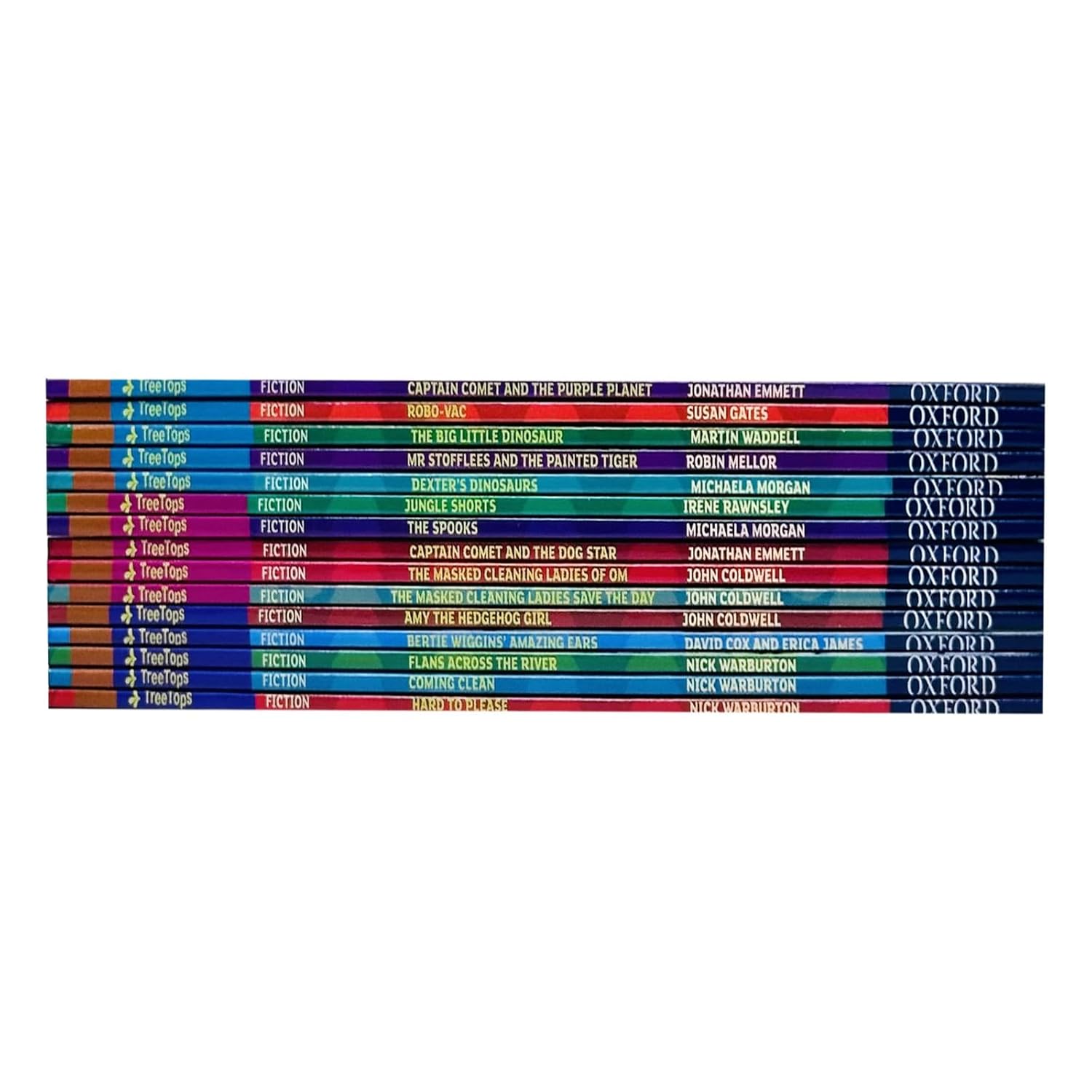 Oxford Reading Tree TreeTops Fiction Collection 15 Books Set (Captain Comet and the Purple Planet)