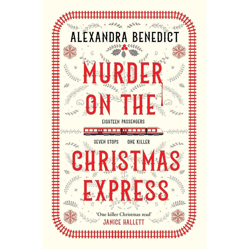 Alexandra Benedict 4 Books Collection Set (The Christmas Murder Game, Murder On The Christmas Express, The Christmas Jigsaw Murders & The Christmas Cracker Killer)