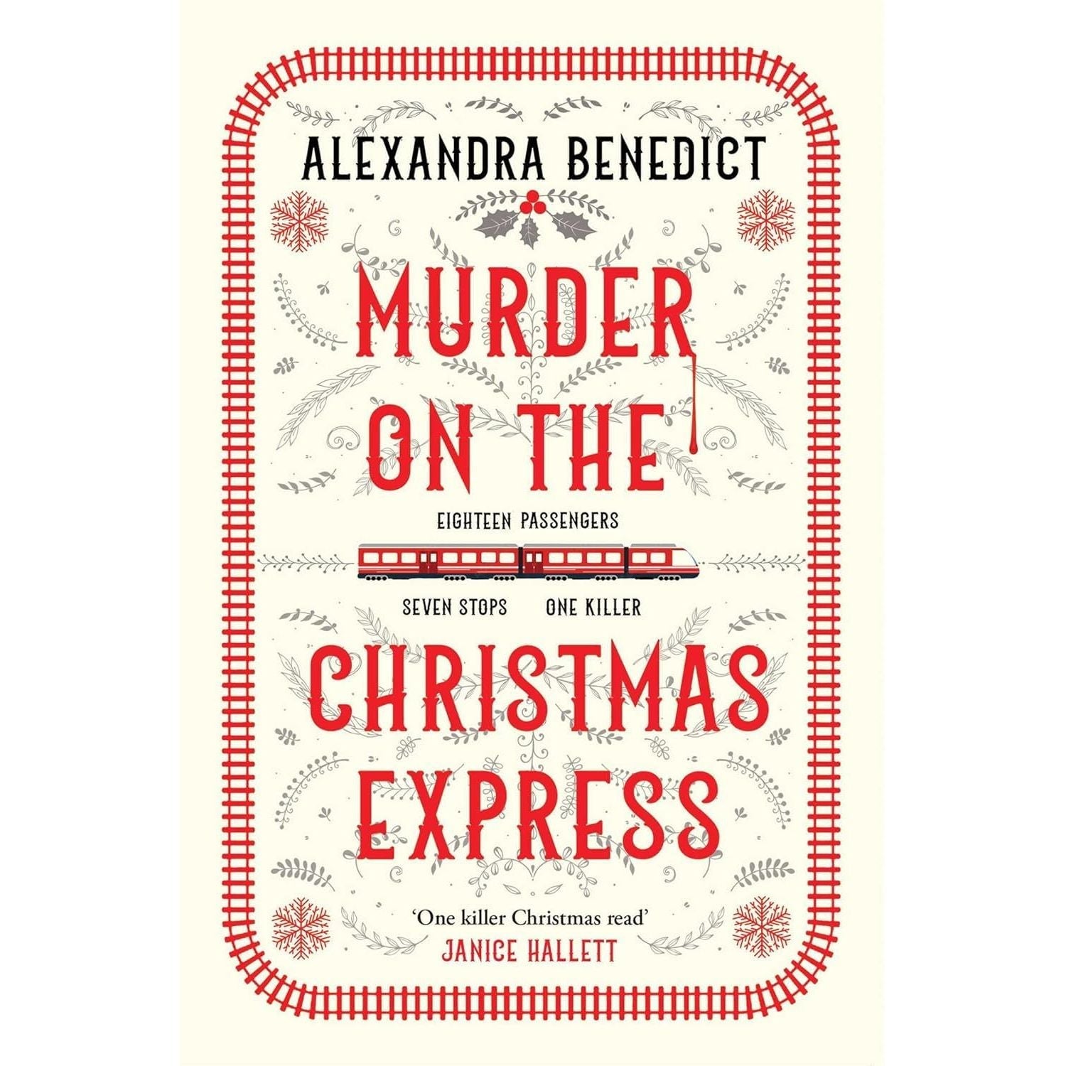 Alexandra Benedict 4 Books Collection Set (The Christmas Murder Game, Murder On The Christmas Express, The Christmas Jigsaw Murders & The Christmas Cracker Killer)